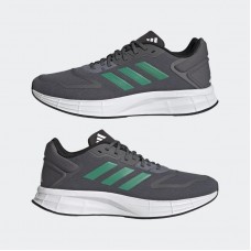 Кросівки, Adidas Duramo 10 Running Shoes, розмір 46, сірі з зеленими смужками